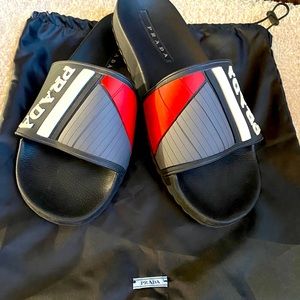 PRADA MENS SLIDES SIZE 11